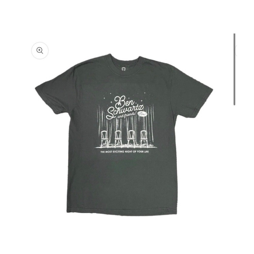 Ben Schwartz & Friends Tour T-Shirt – Black – Size Medium – NWOT